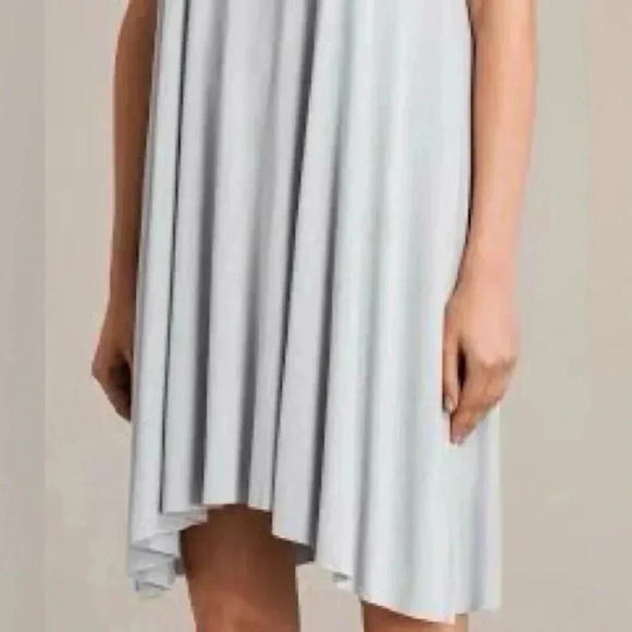 ALLSAINTS light gray Conley Dress NWOT Size Medium - Picture 3 of 10